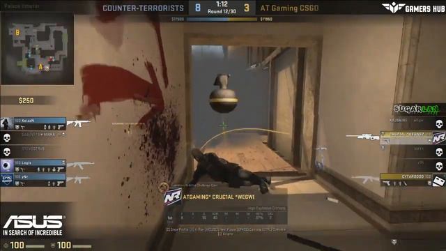 SugarLAN v10 | CSGO | Grand Final | ECV Maestro - AT Gaming (2/3) смотреть онлайн