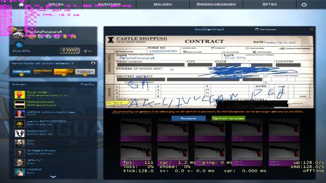 CS:GO - AK Vulcan Trade-Up Contract! смотреть онлайн