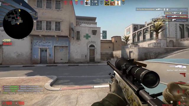 Speed, agility and five-seven is all you need | CS GO Dust 2 смотреть онлайн