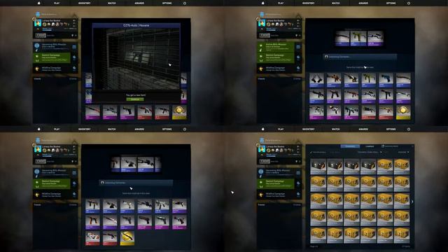 CS:GO - unboxing 282 cases! смотреть онлайн