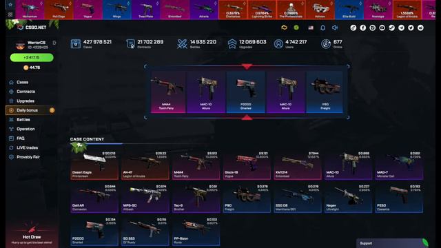 CSGO.NET promo code "WAR" +40% to your deposit // Open Fracture Case // (mycsgo) смотреть онлайн