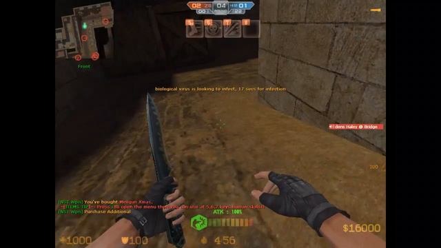Играем в Cs extreme V7 [ZombieHero] смотреть онлайн