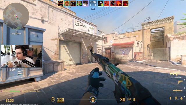 SHROUD - LOOK AT THIS AIM ON CS2 BETA【COUNTER-STRIKE 2】 смотреть онлайн