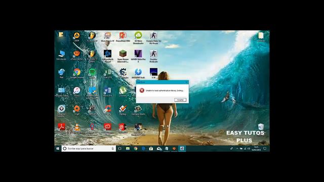 SOLUCION DE ERROR│UNABLE TO LOAD AUTHENTICATION LIBRARY, EXITING...! смотреть онлайн