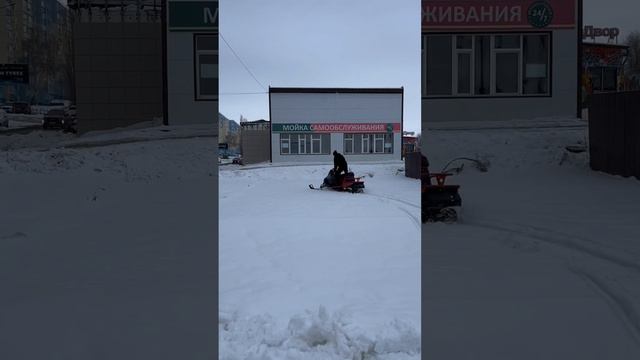 Первый собранный снегоход в Master Moto #снегоход #irbis #tungus500 смотреть онлайн