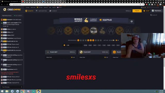 Epic win?? on csgoempire ?? https://csgoempire.com/r/meouf смотреть онлайн