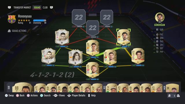 FIFA 22 10 MILLION COIN SQUAD BUILDER!!! смотреть онлайн