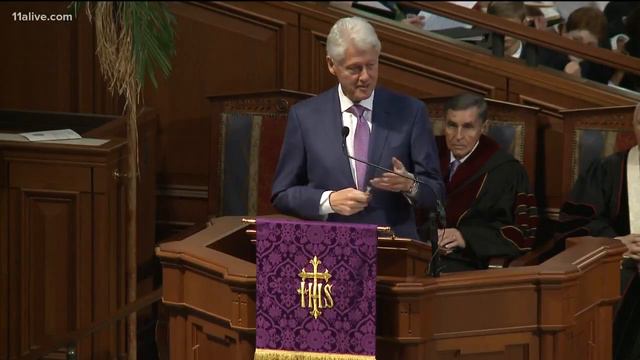 Three former U.S. Presidents spoke at Zell Miller's funeral смотреть онлайн
