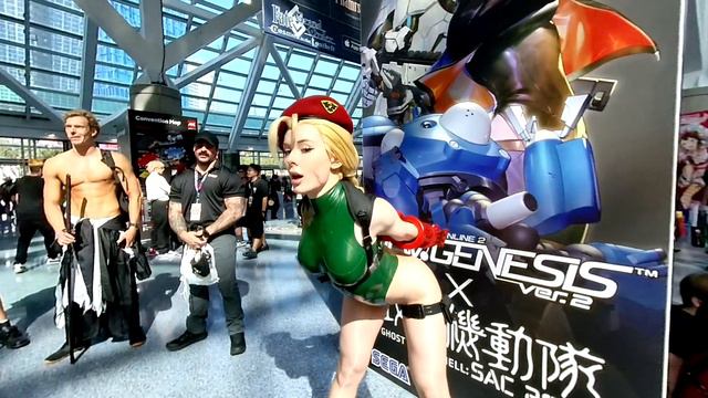 VR180, 3D, Cammy, Street Fighter, Cosplay, Jennalynnmeowri, AX2023, R18, コスプレ, 8K60FPS 3DVR
