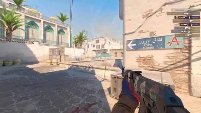 CS2: AK-47 | Slate w/4x BIG Holo Stickers Gameplay! смотреть онлайн