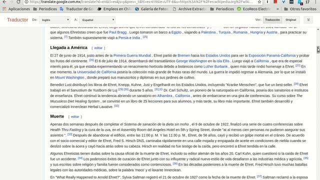 Sistema Curativo Por Dieta Amucosa - Arnold Ehret