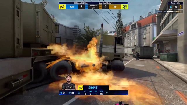 [HIGHLIGHTS] NAVI S1MPLE - MVP IEM COLOGNE 2022 смотреть онлайн