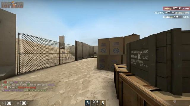 Counter-Strike: Global Offensive: Big demo map test arena cs go warzone смотреть онлайн