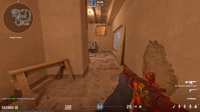 EVERY Window Pop Flash EVERYONE should know on Mirage in CS2 смотреть онлайн