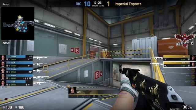 BIG vs Imperial Esports // PGL CS:GO MAJOR ANTWERP 2022 - Community Broadcast [BO1] смотреть онлайн