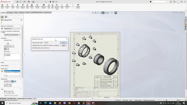 Exploded view - crtez konicno valjcanog lezaja смотреть онлайн