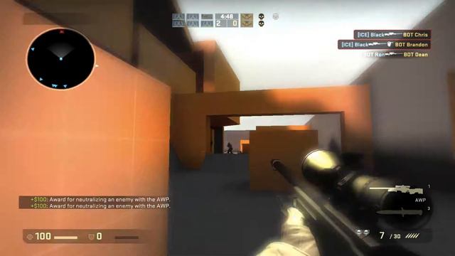 CS:GO AWP Sniping Practice смотреть онлайн