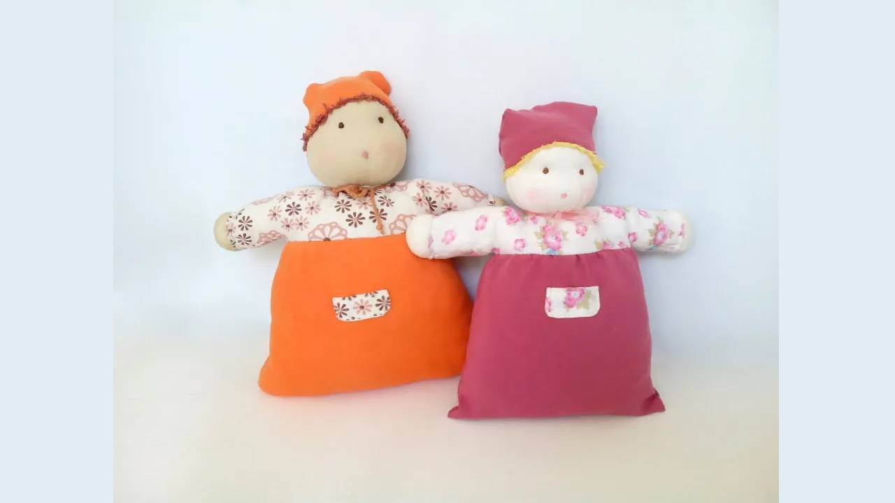 ВАЛЬДОРФСКАЯ кукла - малыш: шьем своими руками. Подробный урок. смотреть онлайн