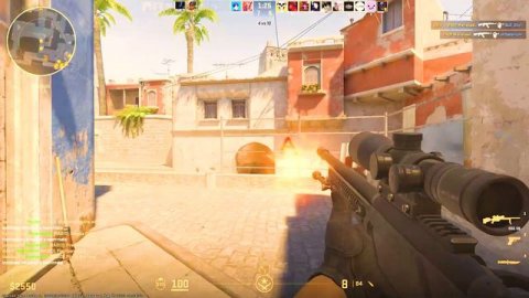i tried scout in Counter Strike 2 #cs2 #cs2beta #cs2gameplay #scout #cs2clips #headshots #flick