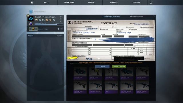 CS:GO ~ A few low float trade ups смотреть онлайн