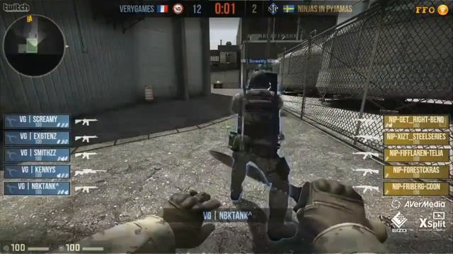 Fnatic FragOut CS:GO League - NiP vs. VeryGames [FULL MATCH] смотреть онлайн