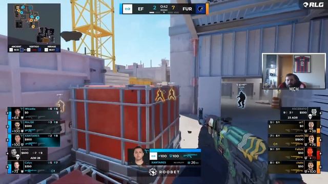 FALLEN INSANO NA ESTREIA DA FURIA NO CS2! MELHORES MOMENTOS: FURIA vs ETERNAL FIRE - ROOBET CUP смотреть онлайн