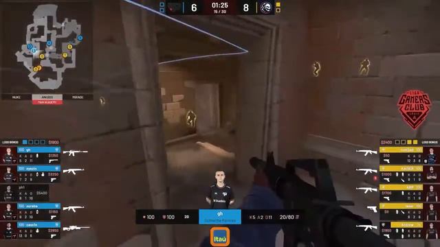 Furious Gaming x paiN Academy | Liga Gamers Club - Serie A | Anubis смотреть онлайн