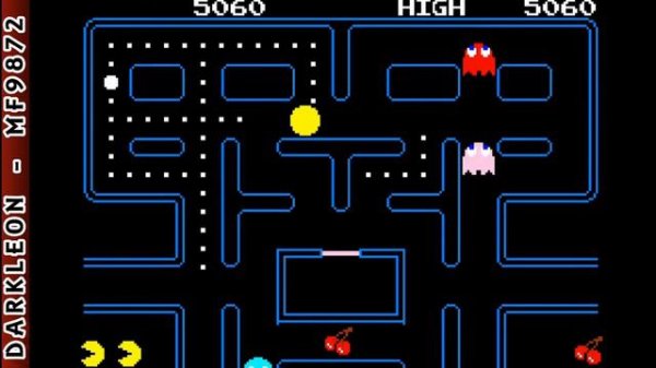 Game Boy Advance - Pac-Man Collection - Pac-Man © 2001 Namco - Gameplay