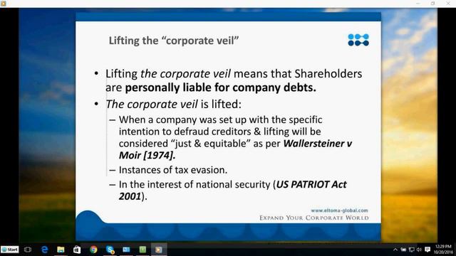 Company Law Overview: An introduction to Company Law смотреть онлайн