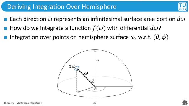 Rendering Lecture 4 - Monte Carlo Integration II смотреть онлайн