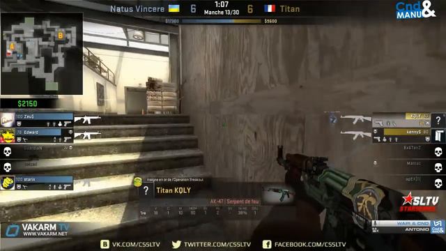SLTV XI CS:GO - Titan vs NaVi - Season смотреть онлайн