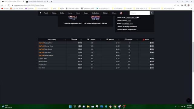 csgo Dreams And Nightmares Skins Tier List смотреть онлайн