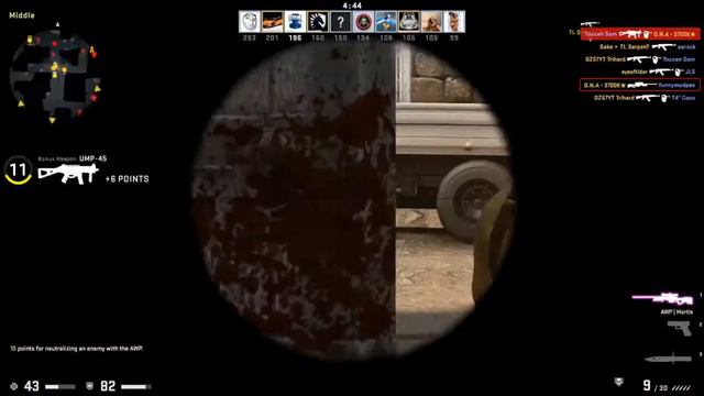 Playing CS:GO with my new AWP skin(Mortis) смотреть онлайн