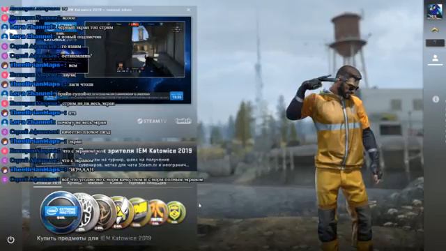 Средничий стрим, поздравление с 55 подписчиков, мини-игры, кс-го, и т. д. смотреть онлайн