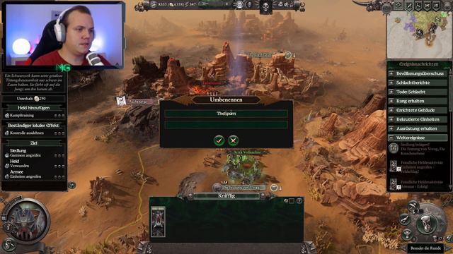 Total War: Warhammer III 💎 Let's Play #07 💎 Grünhäute Grimgork Eisenpelz Reiche der Unsterblichen смотреть онлайн