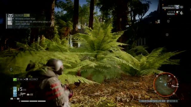 Ghost Recon Breakpoint Engineer Rank 10 Challenge 8 GRL Kills Without Being Hit - Satellite Dish