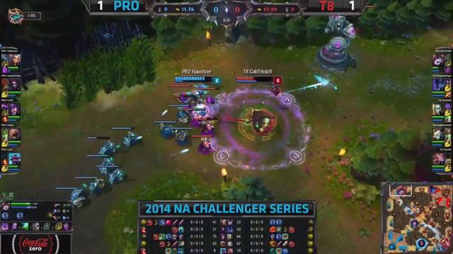 PRO vs T8 - 2014 NA CS Summer 2 3rd Place G3 смотреть онлайн