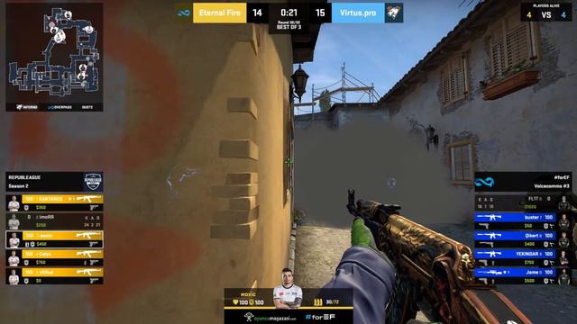 Maç İçi Konuşmalar #3 | EF vs. Virtus.pro | REPUBLEAGUE Season 2 смотреть онлайн