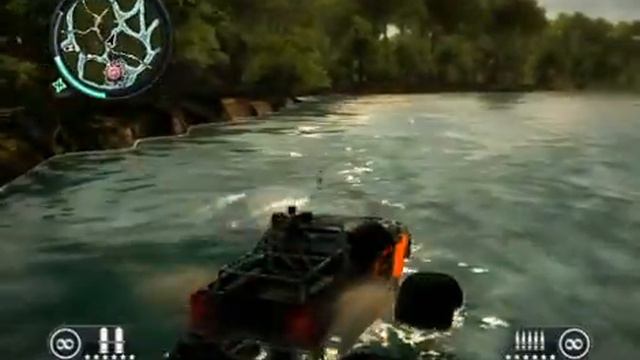 Just Cause 2 Floating Monster Truck смотреть онлайн