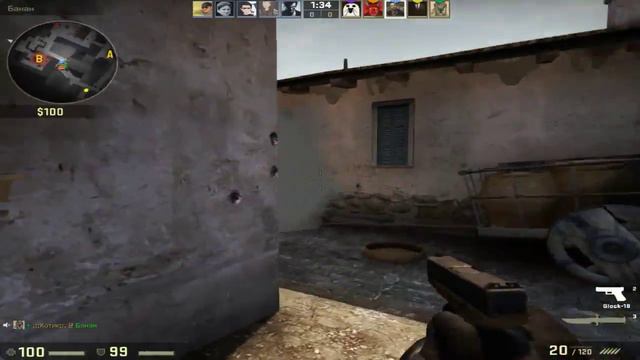 4 кила с глока в голову (cs go) смотреть онлайн