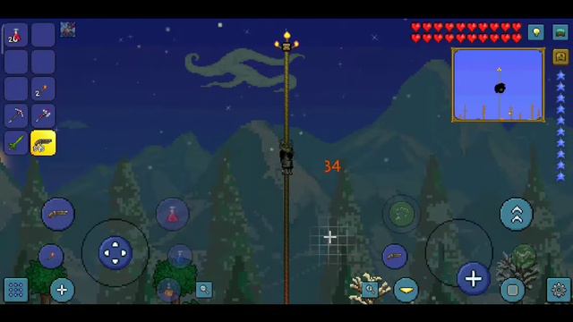 С.7 БОССЫ | Terraria expert Король Слизень Без Урона смотреть онлайн