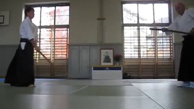 36 Ai-Hanmi Omote Ikkyo (Ken-tai-Ken)