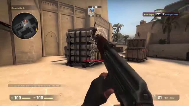 Betting on Skins!! (CS:GO 1v1) смотреть онлайн