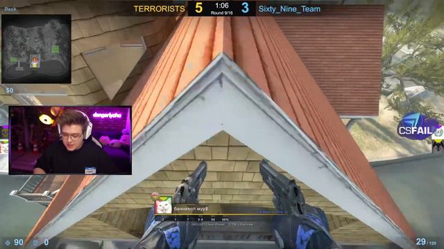 ШАРФ СНОВА ИГРАЕТ НАПАРНИКИ ft. MURZOFIX (CS GO) смотреть онлайн