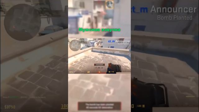 🧐В Counter-Strike 2 добавят женскую озвучку смотреть онлайн
