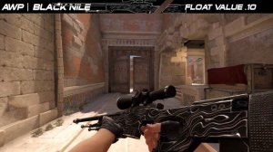 CSGO AWP | Black Nile - Skin showcase all floats [4K60FPS]