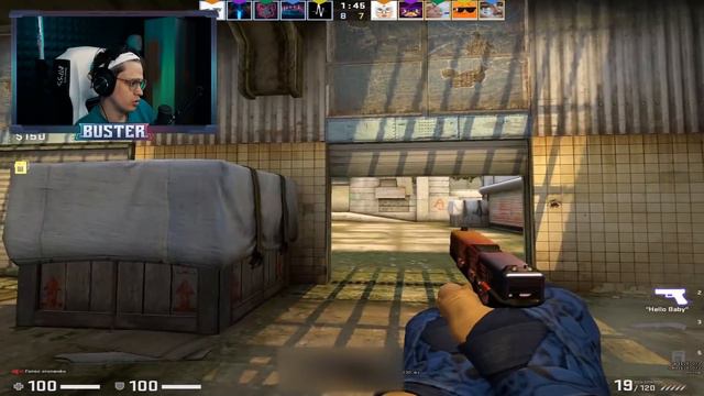 БУСТЕР ПРОТИВ МИГРЕНИ И ЕГОРА КРИДА / ШОУМАТЧ 2 CS:GO / EVELONE ,DOSIA,STROGO / БУСТЕР ИГРАЕТ В КС