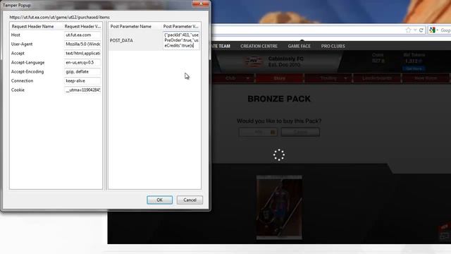Fifa 12 | Ultimate Team Tamper Data Hack смотреть онлайн