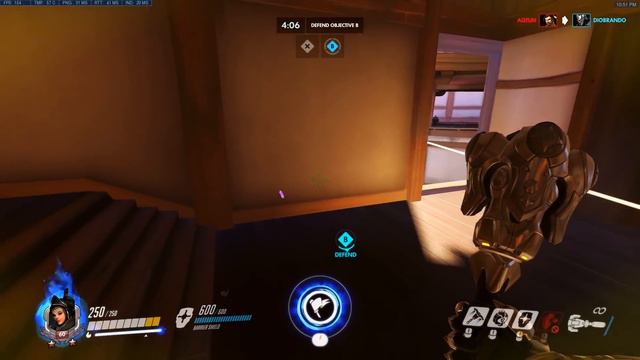Overwatch Brigitte Wrecks Hanamura 81% On Fire MVP смотреть онлайн