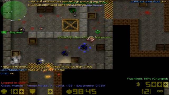 Counter-Strike 2D *Zombie Plague* Gameplay (BETTER QUALITY) смотреть онлайн